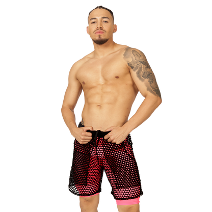Fresh Fuchsia Short en modelo de Gigo Underwear