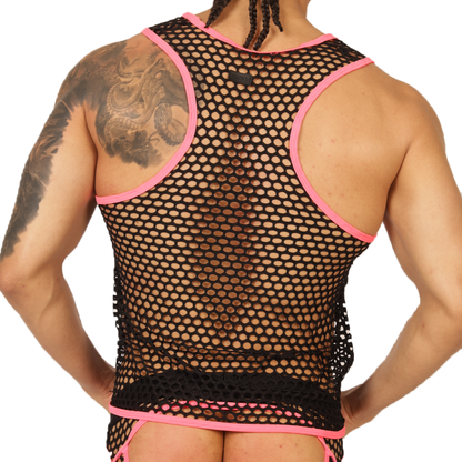 Fresh Fuchsia Tank vista frontal de Gigo Underwear