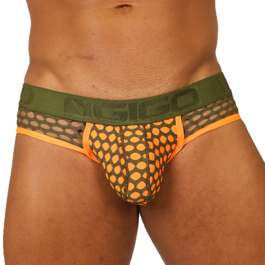 FRESH ORANGE BRIEF - Gigo Underwear Colombia