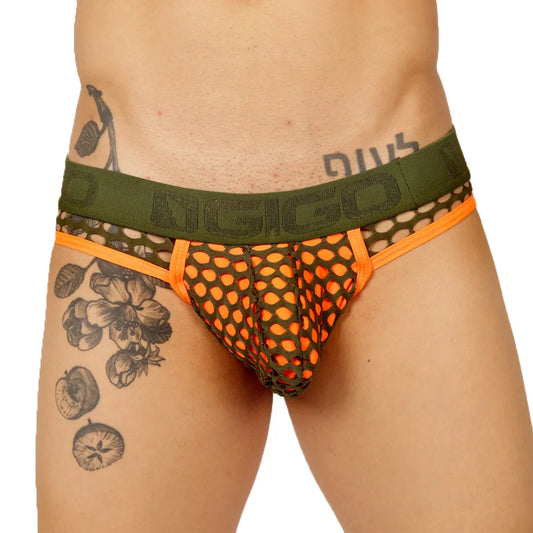 FRESH ORANGE BRIEF JOCK - Gigo Underwear Colombia