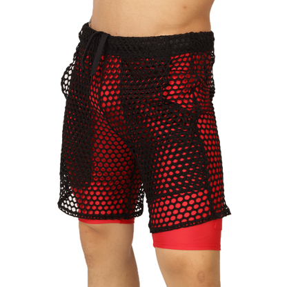 Fresh Red Short vista frontal de Gigo Underwear