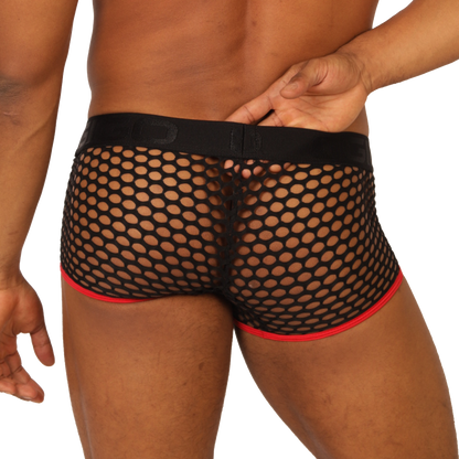 Fresh Red Trunk vista posterior de Gigo Underwear