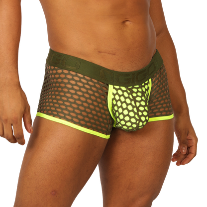 Fresh Yellow Trunk vista frontal de Gigo Underwear