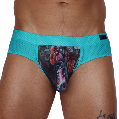 Garden Blue Brief de Gigo Underwear