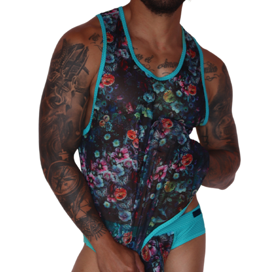 Garden Blue Tank de Gigo Underwear