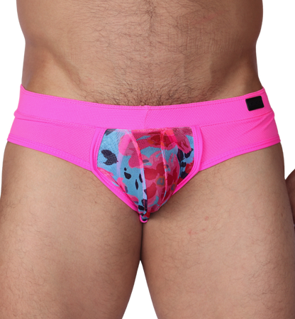 Garden Fuchsia Brief de Gigo Underwear