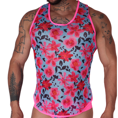 Garden Fuchsia Tank de Gigo Underwear
