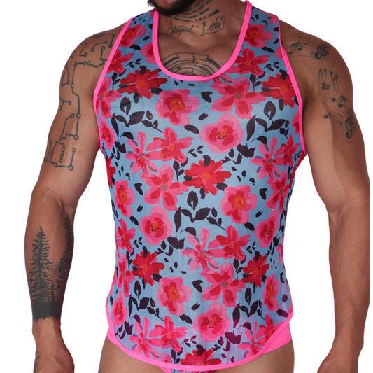 Garden Fuchsia Tank de Gigo Underwear