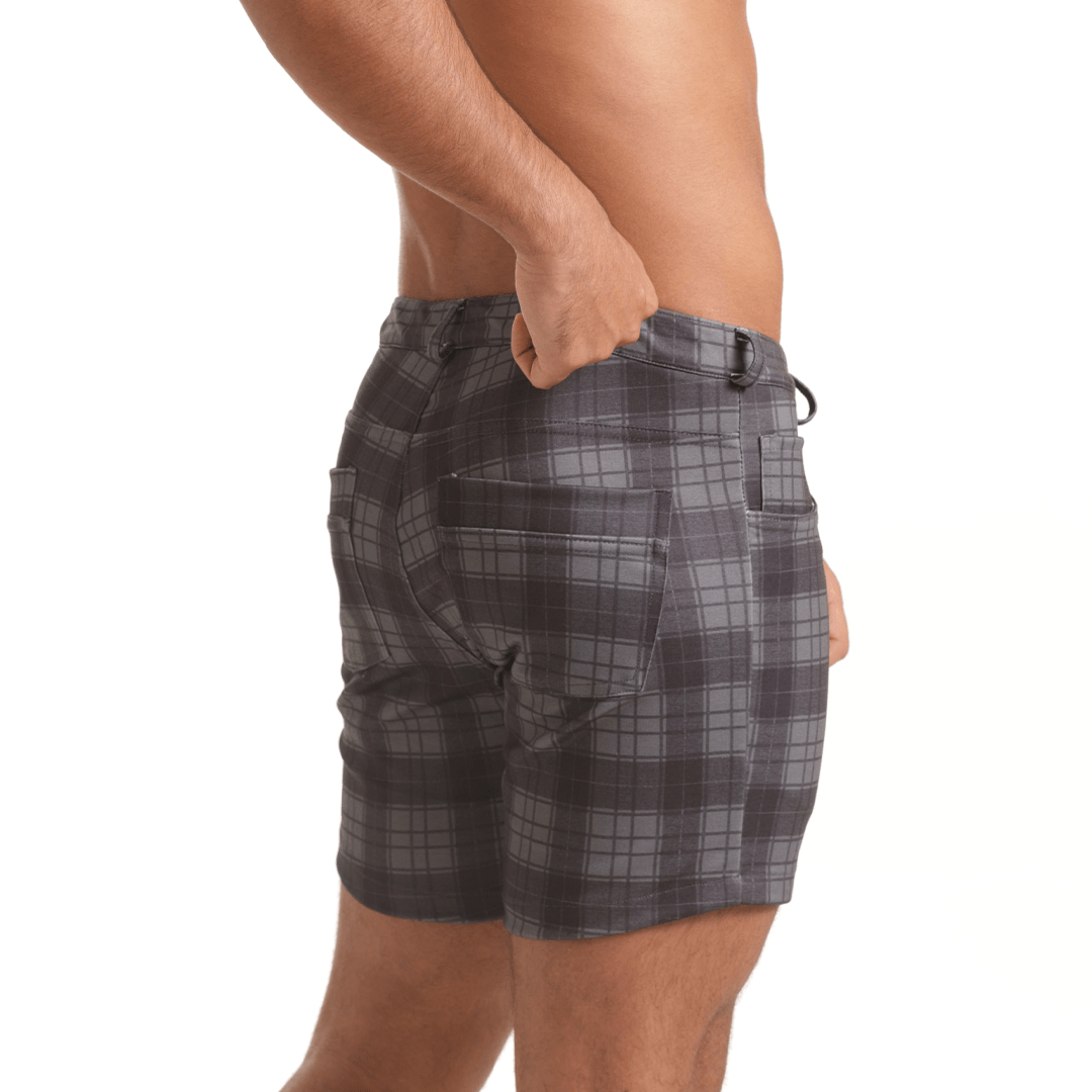 HARVARD GRAY SHORT - Gigo Underwear Colombia