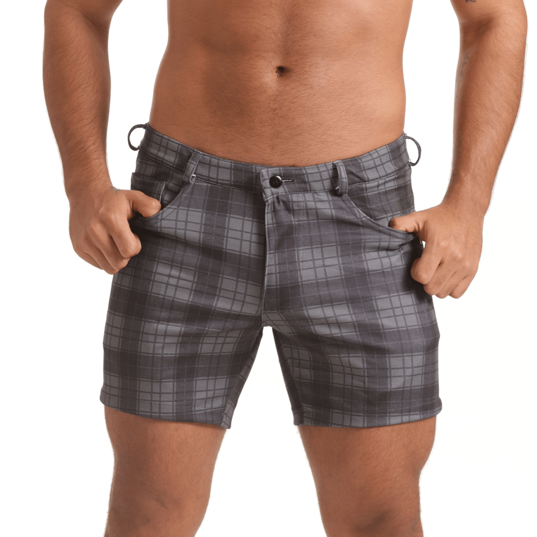 HARVARD GRAY SHORT - Gigo Underwear Colombia