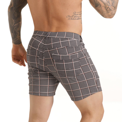 Harvard Red Short vista posterior de Gigo Underwear
