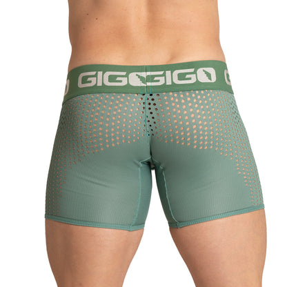 Hibrid Green Trunk vista posterior de Gigo Underwear