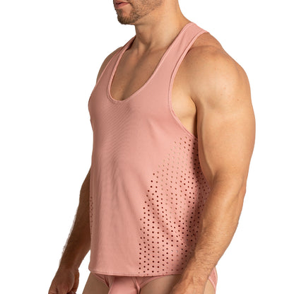 Hibrid Nude Tank vista posterior de Gigo Underwear