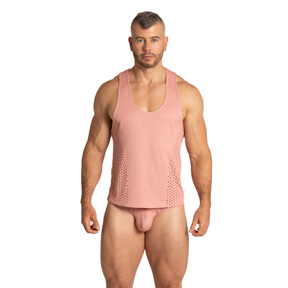 Hibrid Nude Tank en modelo de Gigo Underwear
