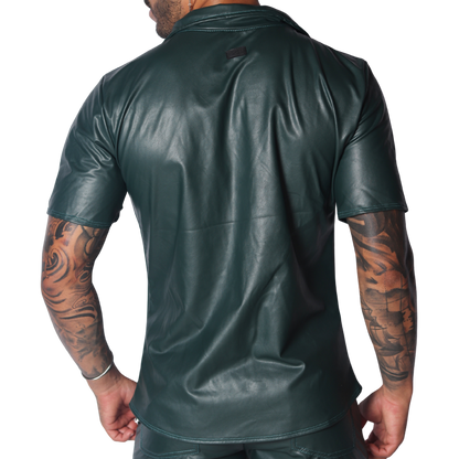 Hide Green Shirt vista posterior de Gigo Underwear