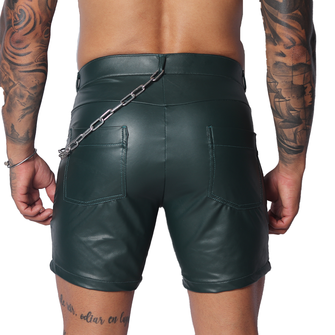 Hide Green Short vista posterior de Gigo Underwear