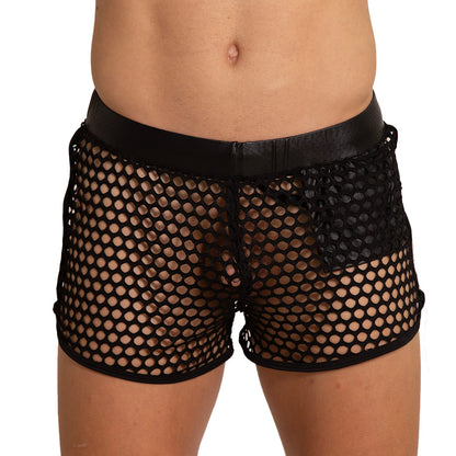 Hole Black Hotshort vista posterior de Gigo Underwear