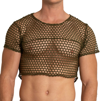 Hole Green Croop Top de Gigo Underwear