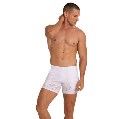 Hole White Beachwear en modelo de Gigo Underwear