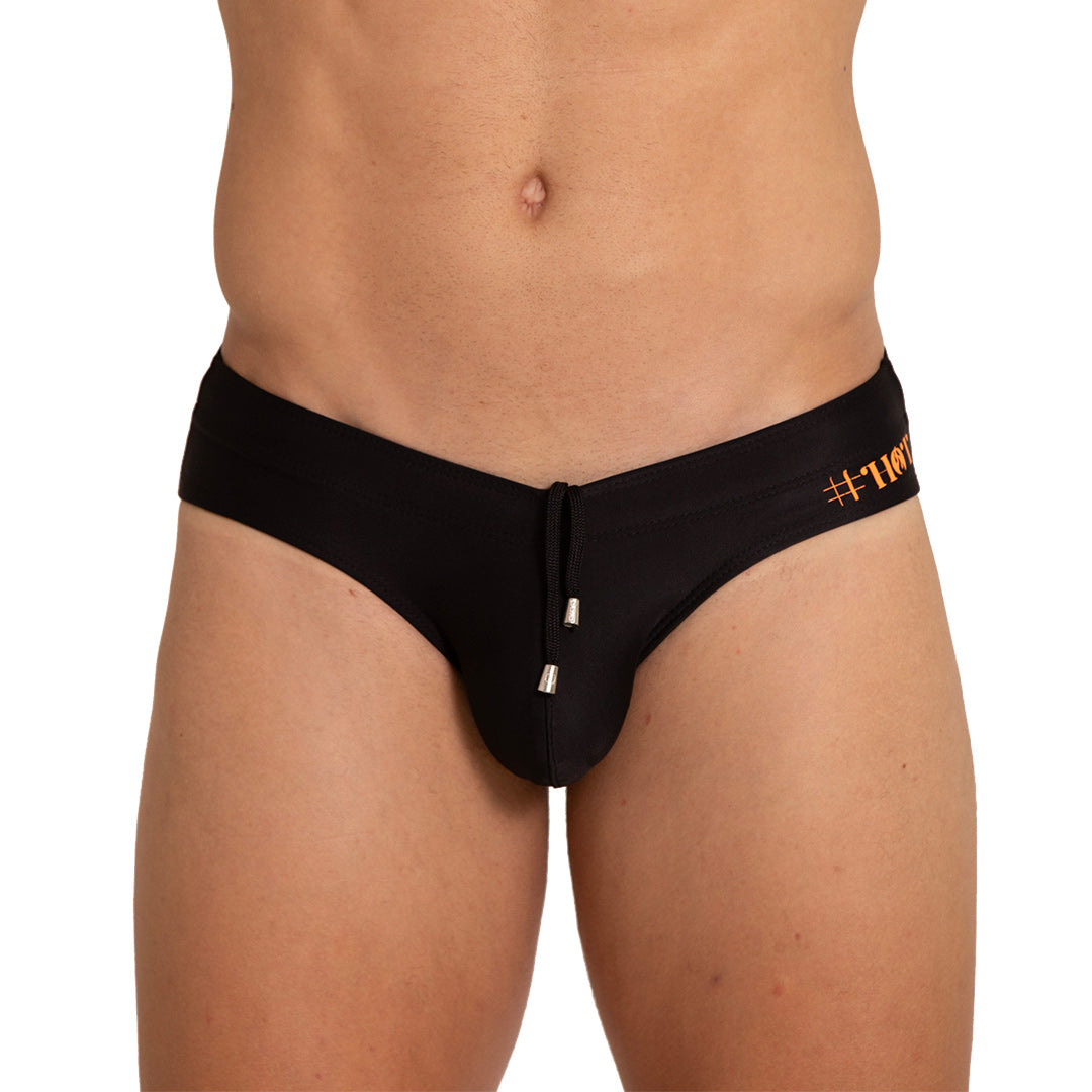 HOT BLACK SWIM BRIEF - Gigo Underwear Colombia