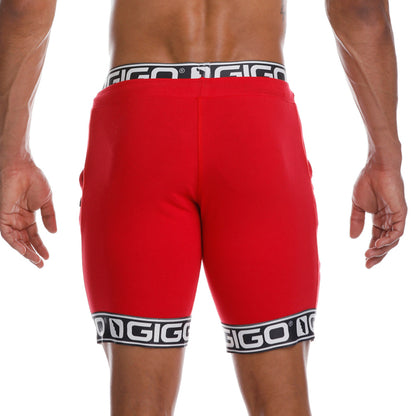 Id Red Short vista frontal de Gigo Underwear