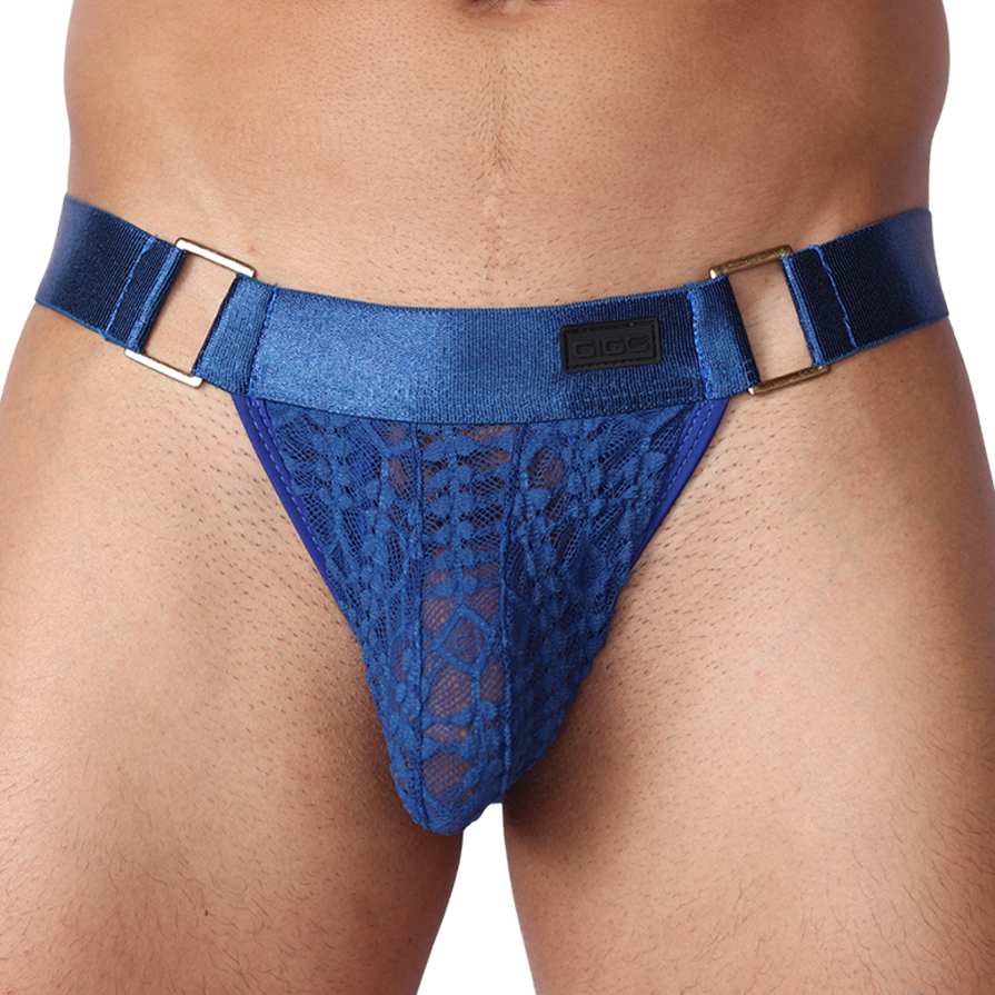Illusion Blue Jockstrap de Gigo Underwear