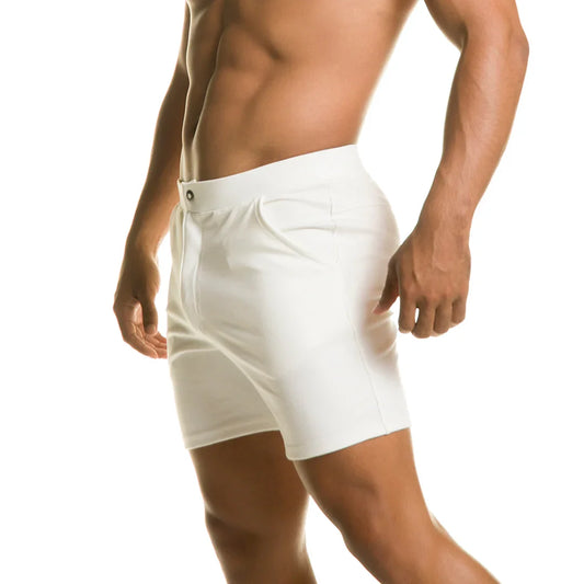 INFALTABLE WHITE SHORT - Gigo Underwear Colombia