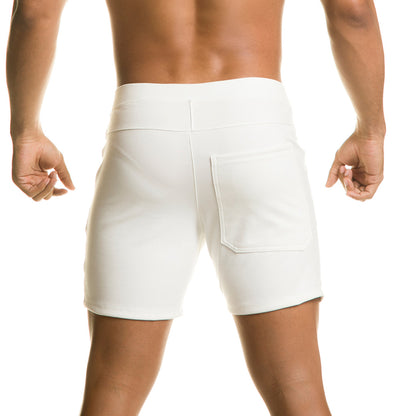 Infaltable White Short vista posterior de Gigo Underwear