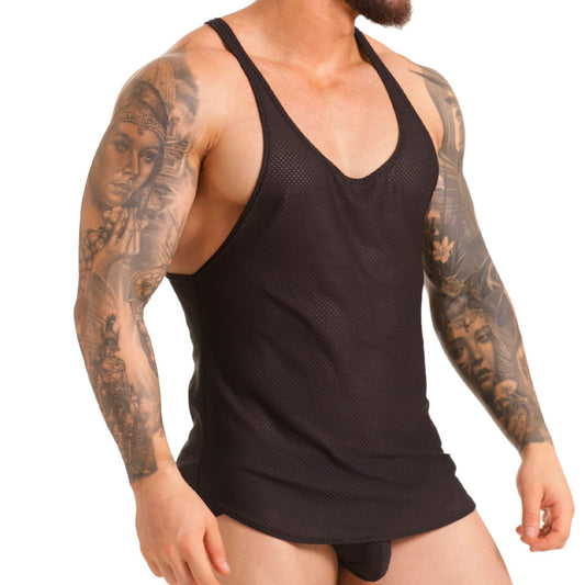 INSUPERABLE BLACK TANK - Gigo Underwear Colombia
