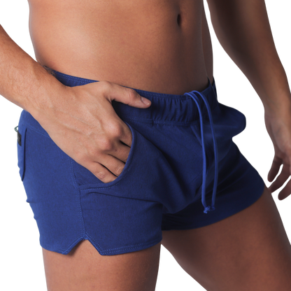 Jurly Blue Short vista frontal de Gigo Underwear