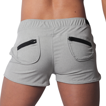 Jurly Gray Short vista posterior de Gigo Underwear