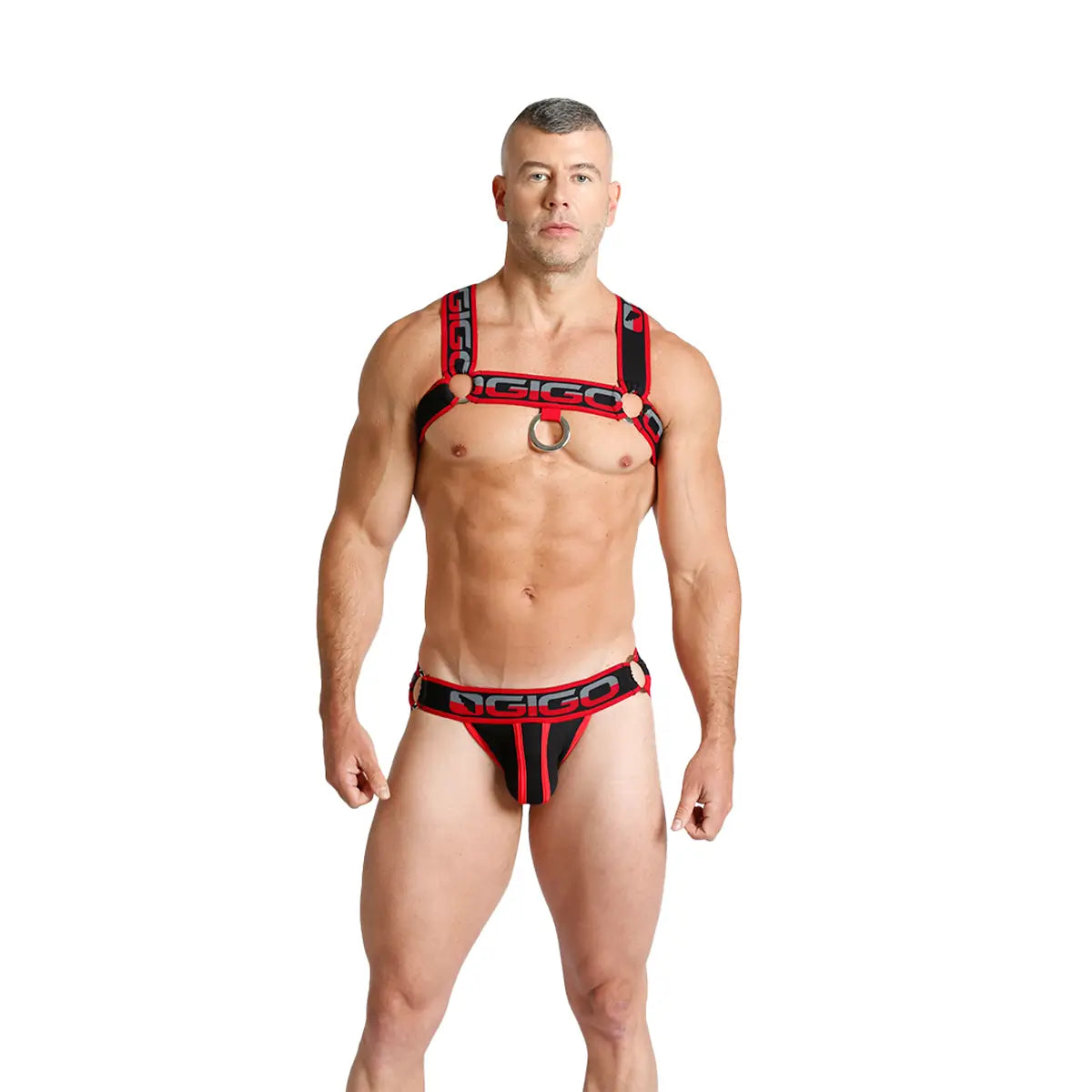 KARMA BLACK HARNESS - Gigo Underwear Colombia