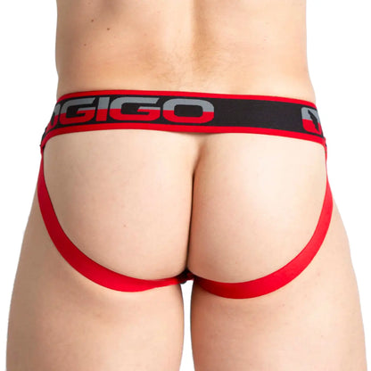 Karma Black Jock vista posterior de Gigo Underwear
