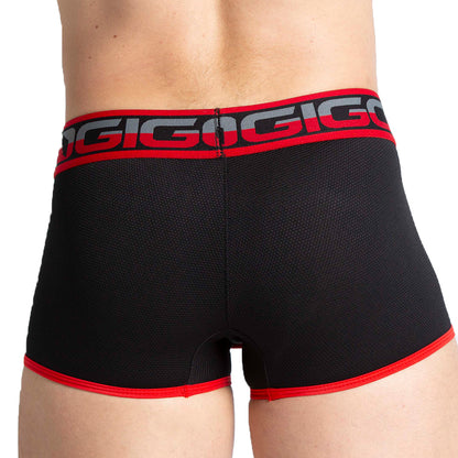 Karma Black Trunk vista frontal de Gigo Underwear