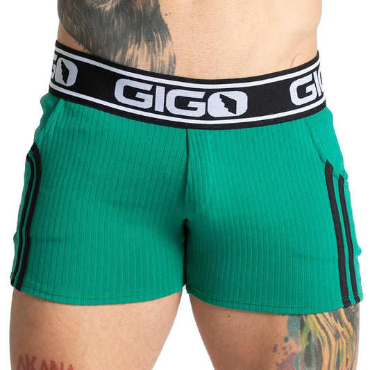 KHANAL GREEN SHORT - Gigo Underwear Colombia