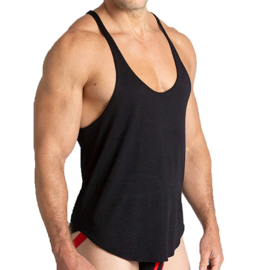 LEMON BLACK TANK - Gigo Underwear Colombia