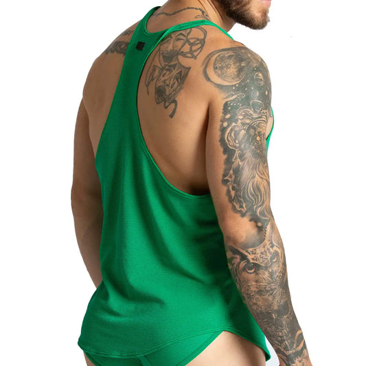 LEMON GREEN TANK - Gigo Underwear Colombia