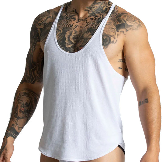 LEMON WHITE TANK - Gigo Underwear Colombia