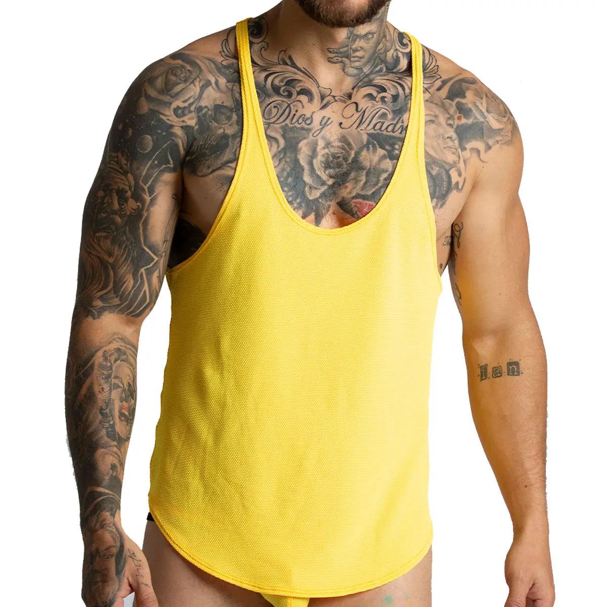 LEMON YELLOW TANK - Gigo Underwear Colombia