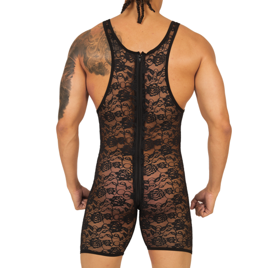 MAGNETIC BODY - Body Fetiche Masculino con Detalles Sexys