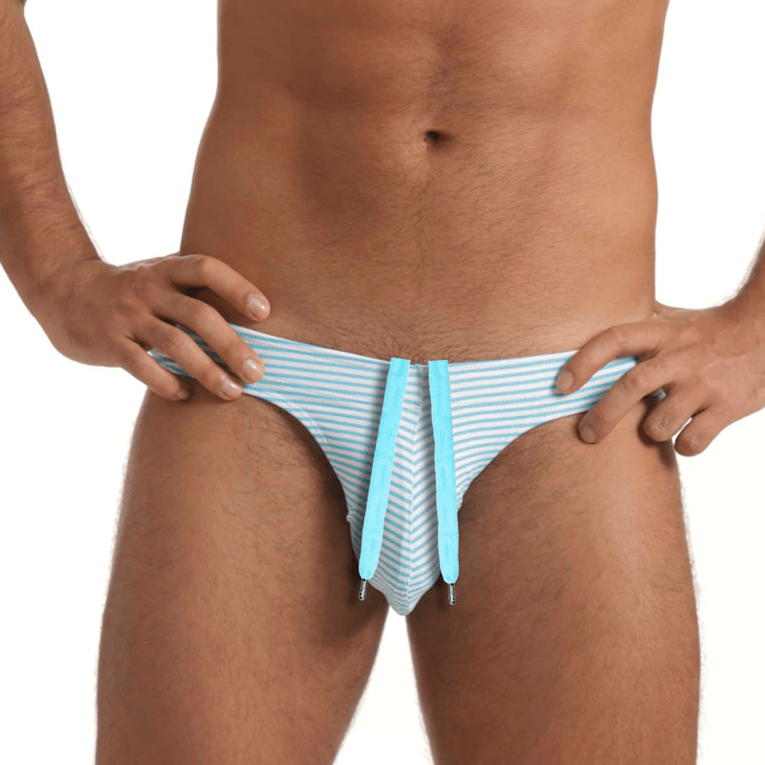 MARINE BLUE SWIM BRIEF - Gigo Underwear Colombia