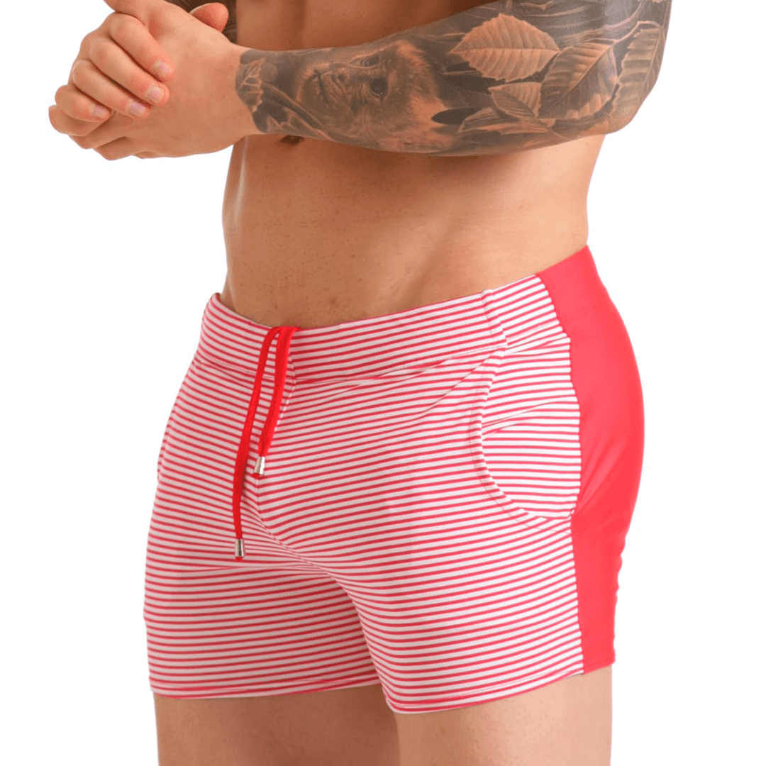 MARINE RED BEACHWEAR - Gigo Underwear Colombia