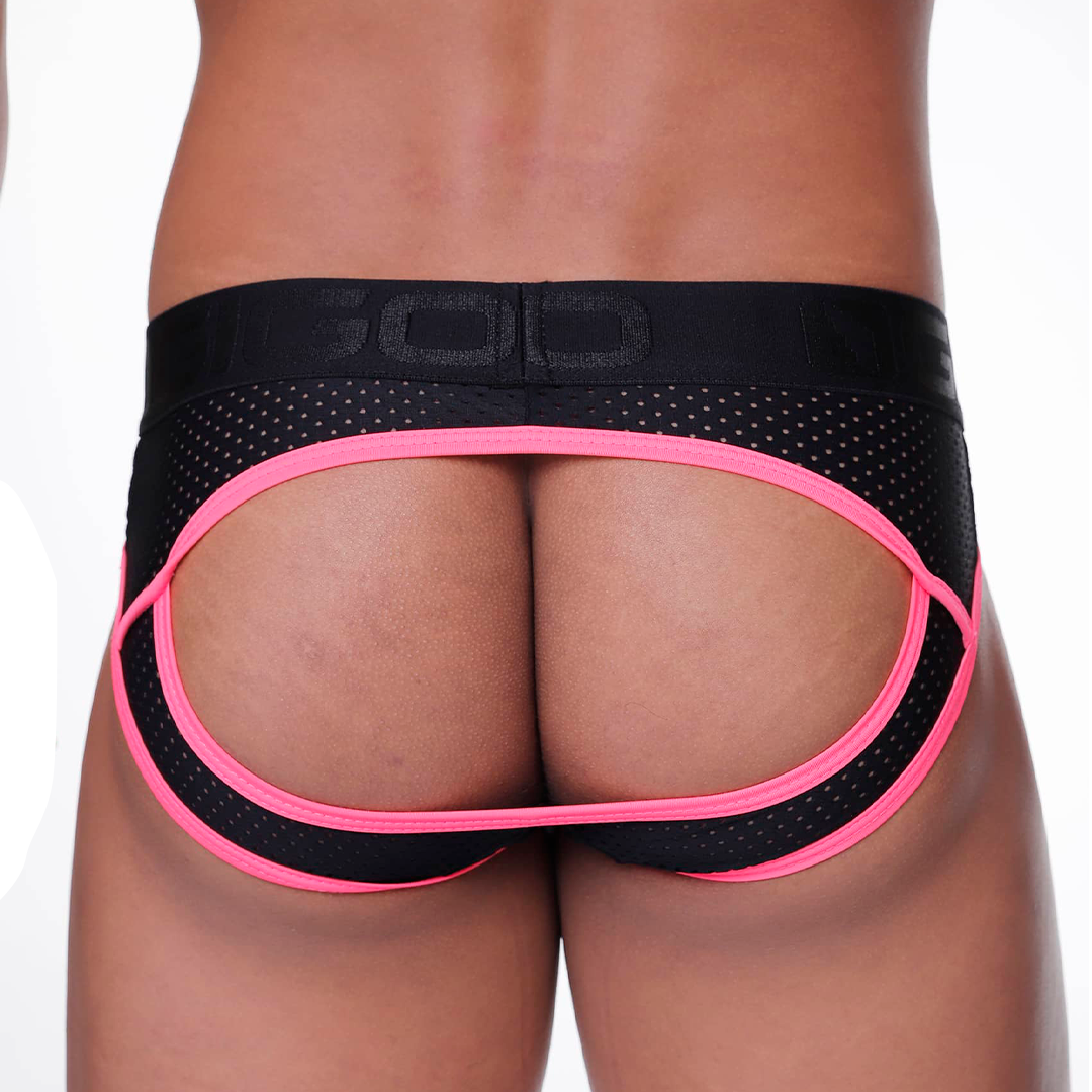 Medieval Candy Brief Jockstrap vista frontal de Gigo Underwear