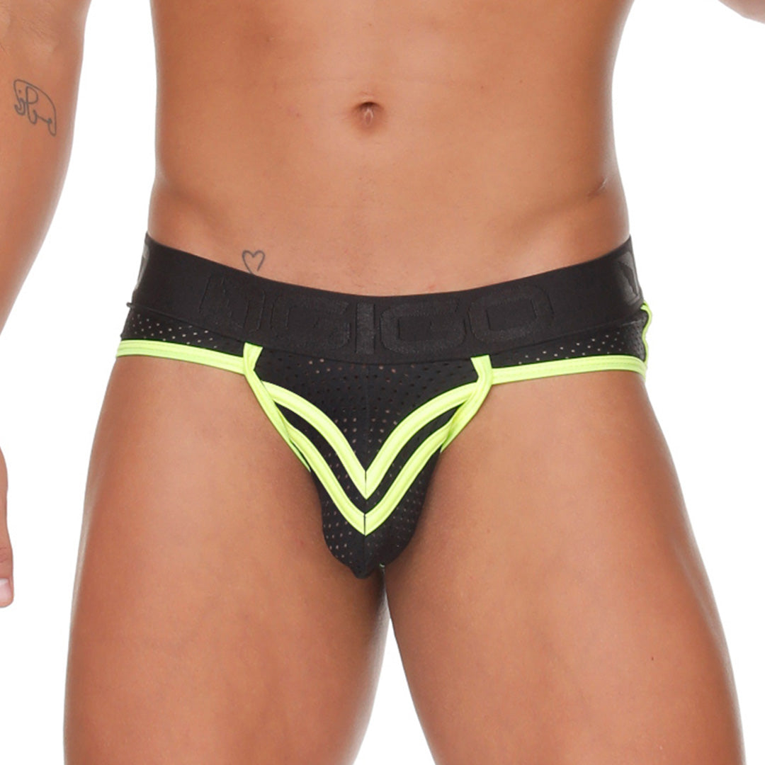Medieval Yellow Brief Jockstrap de Gigo Underwear