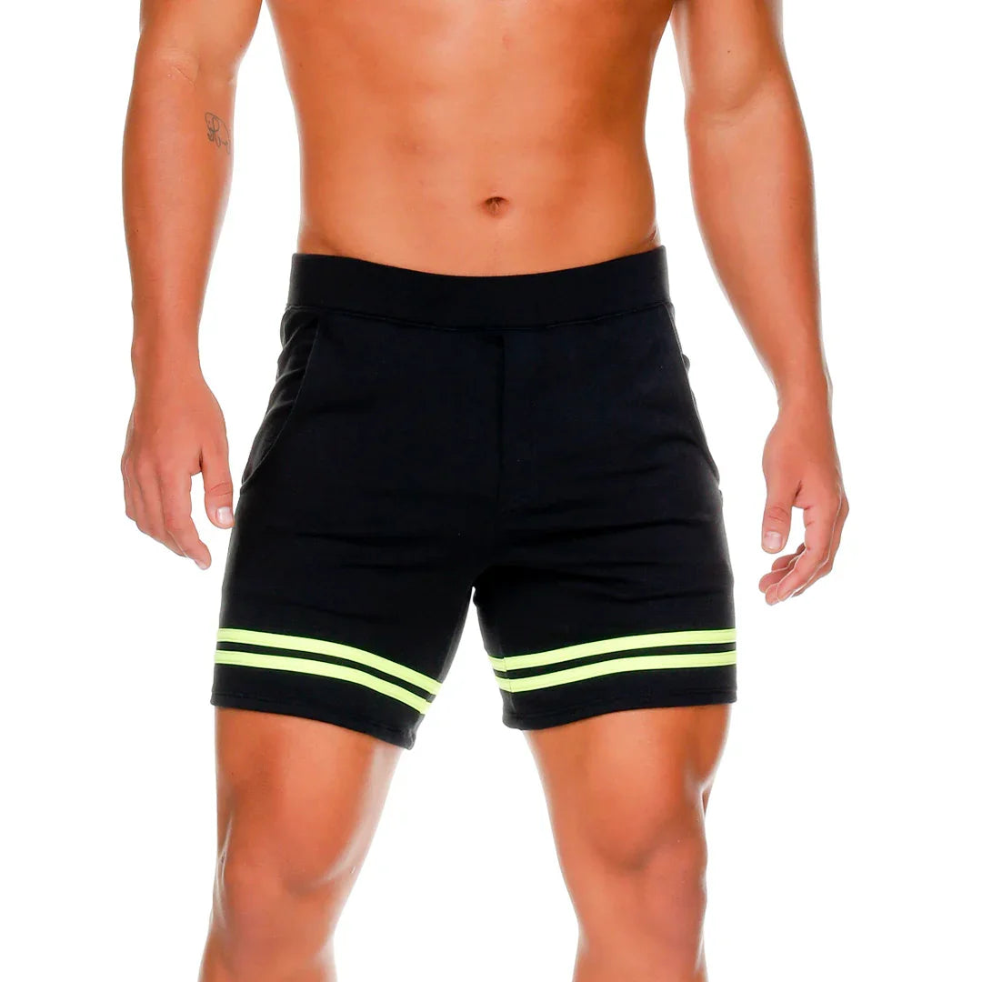 MEDIEVAL YELLOW SHORT - Gigo Underwear Colombia