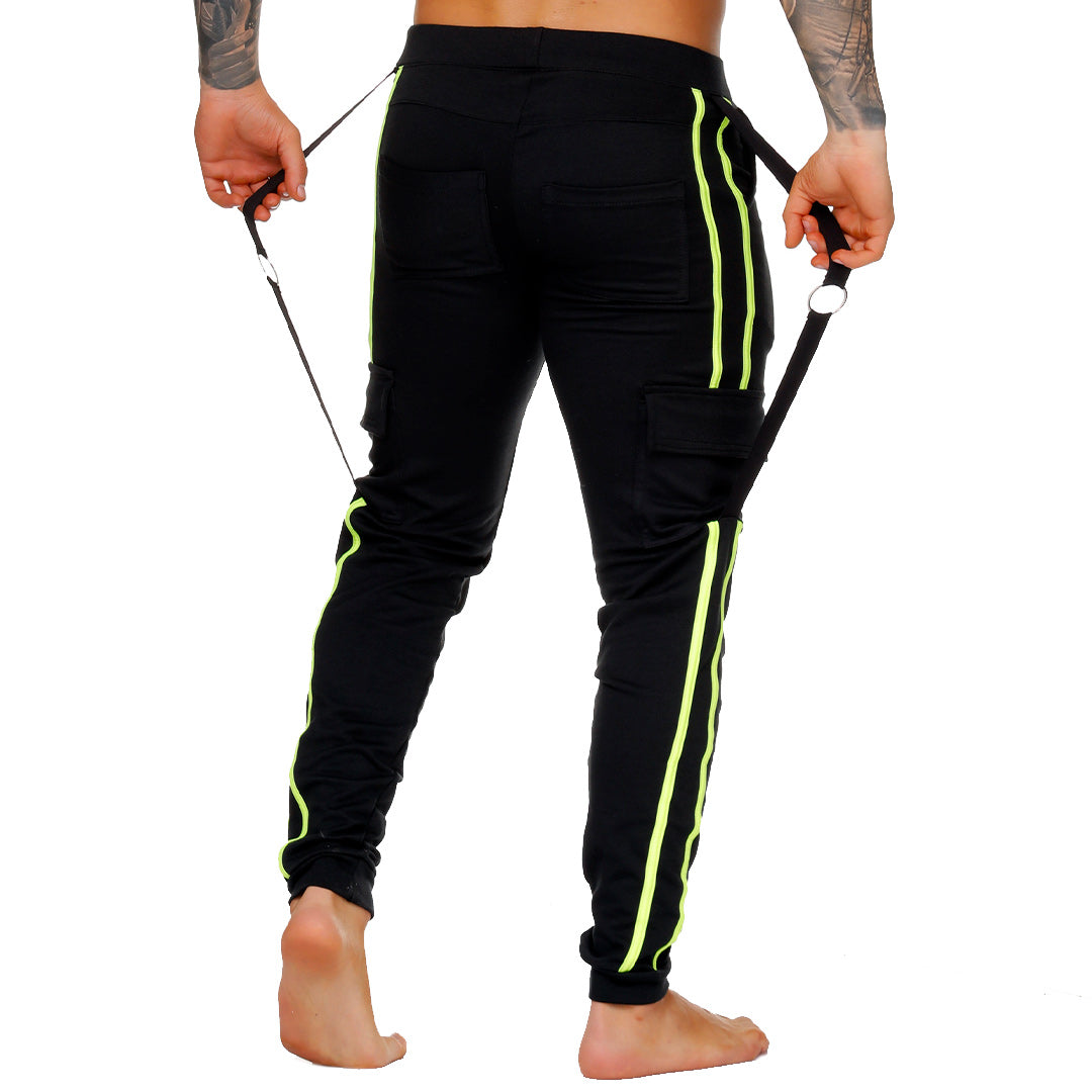Medieval Yellow Sportpants vista posterior de Gigo Underwear