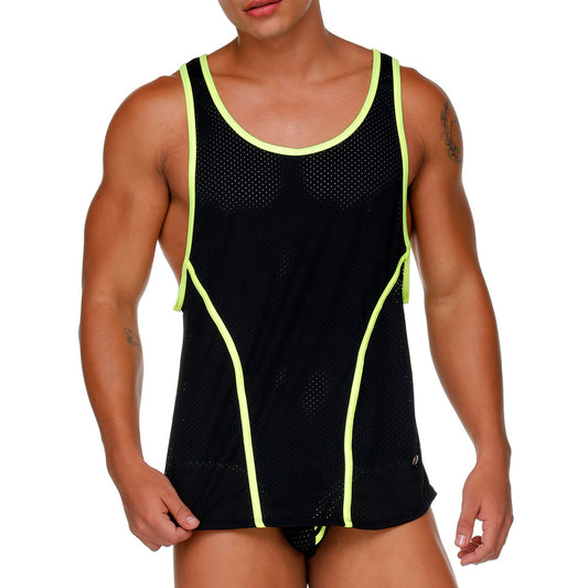 MEDIEVAL YELLOW TANK - Gigo Underwear Colombia
