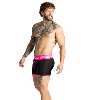 Misty Fucshia Trunk vista posterior de Gigo Underwear