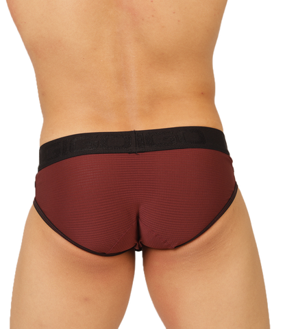 Mix Wine Brief vista posterior de Gigo Underwear