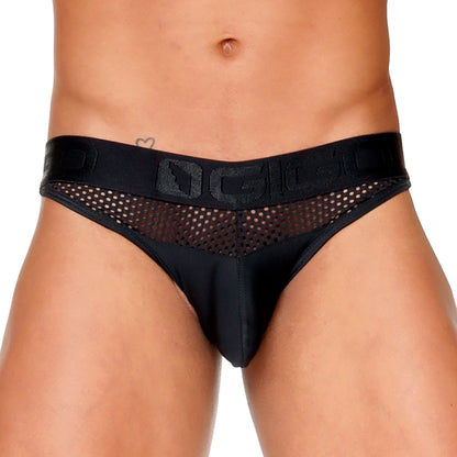 Morocco Black Brief vista frontal de Gigo Underwear